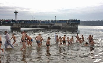 праздник Крещения в Запорожье