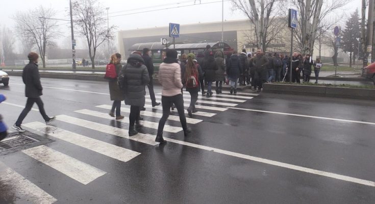 светофоры на опасном переходе