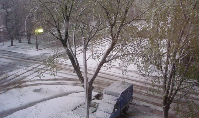 погода запорожье снег