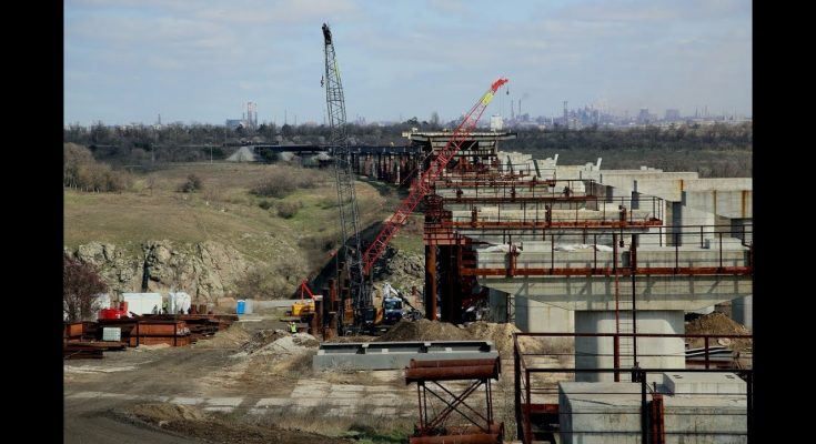 мосты в Запорожье