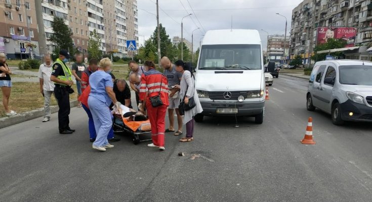 водитель маршрутки сбил
