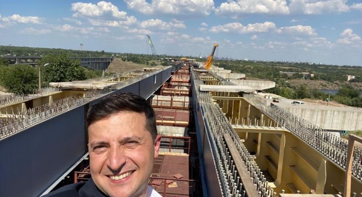 Зеленский посетил Запорожье
