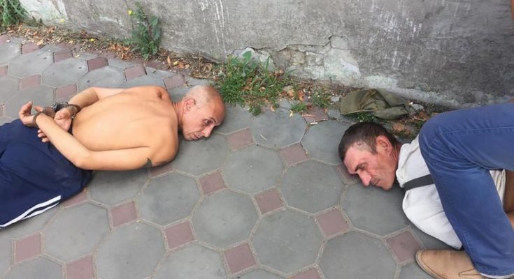 задержала грабителей