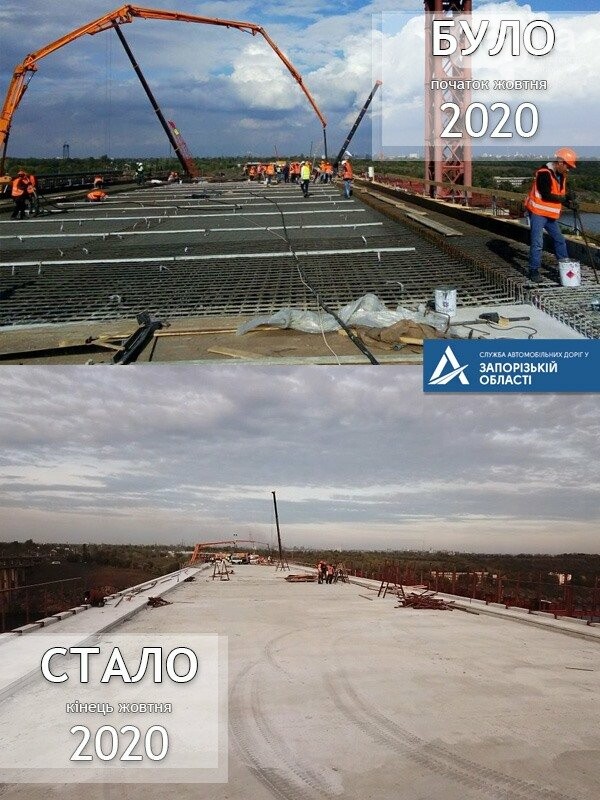мосты в Запорожье