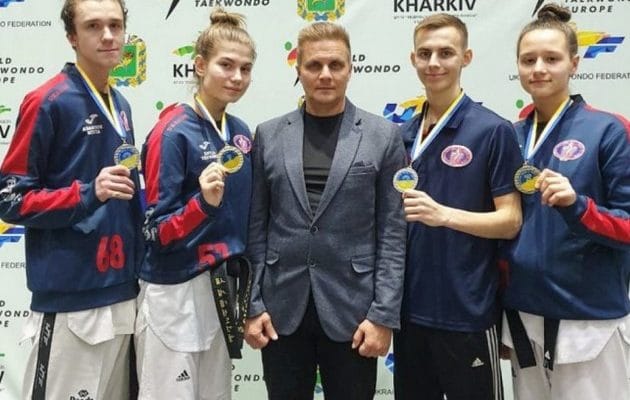 Тхэквондисты из Запорожья