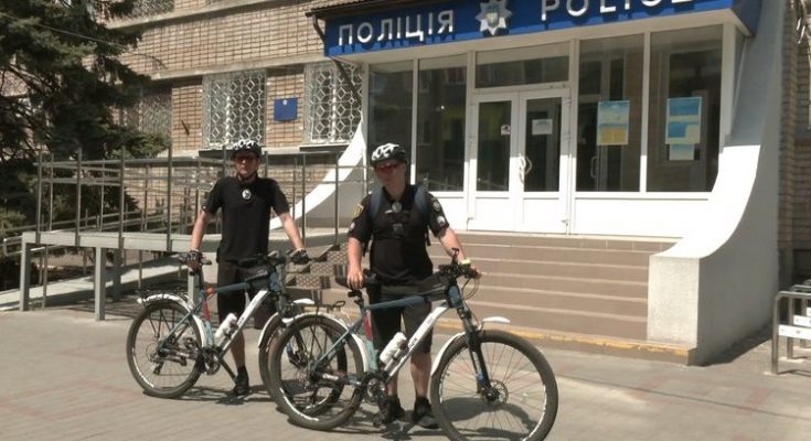 велопатруля заступили на службу