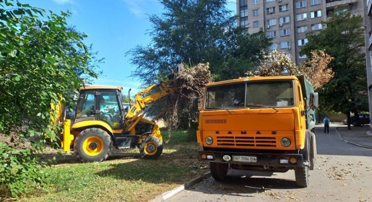 ликвидируют стихийные скалки