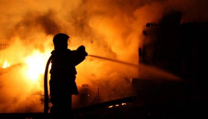 во время пожара погиб мужчина