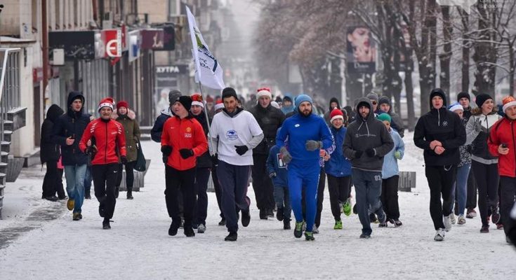 Новогодней пробежке