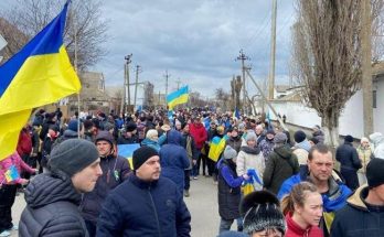митинг в Бердянске
