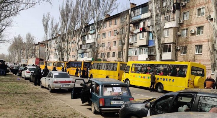 эвакуационная колонна