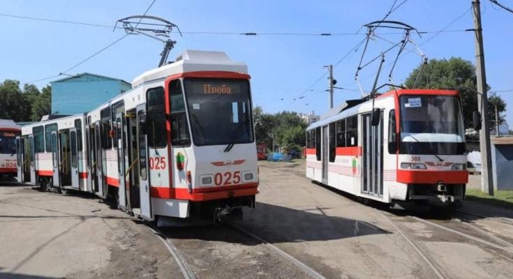 запорожье общественного транспорта