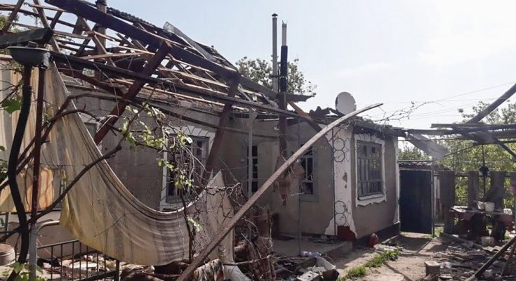 пострадали вражеского огня