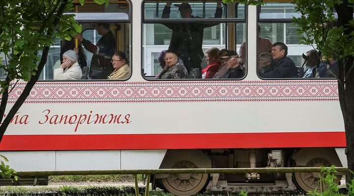 Общественный транспорт в Запорожье