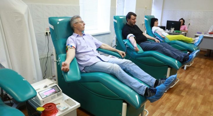 донорів лише за записом