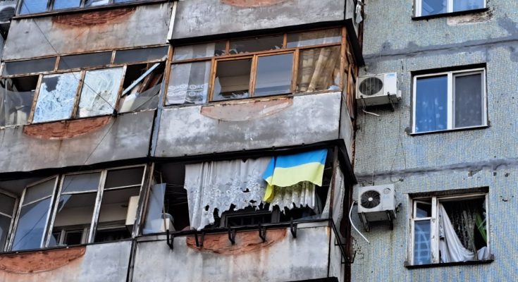 наслідки прильотів всередині