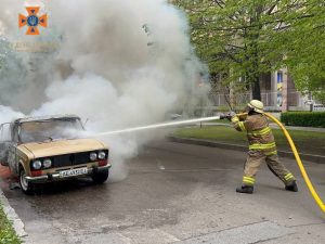 загоряння автівки на