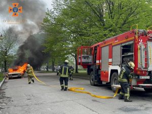 загоряння автівки на