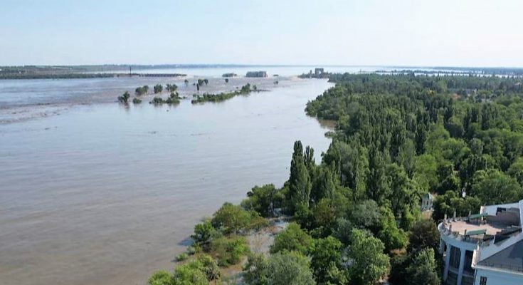 підірвали Каховську ГЕС