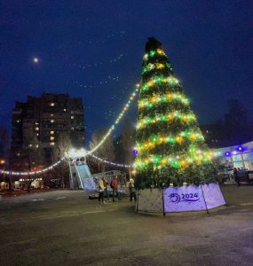 новорічного містечка