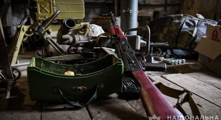 схрон боєприпасів