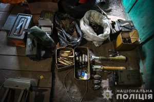 схрон боєприпасів