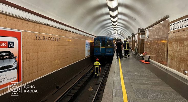 під потяг