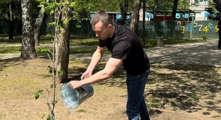 зелених насаджень